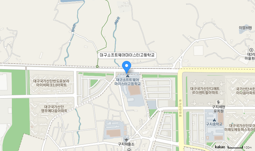 학교 찾아오시는 길 지도